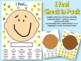 I feel check in pack