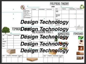 Design & Technology Revision Matt