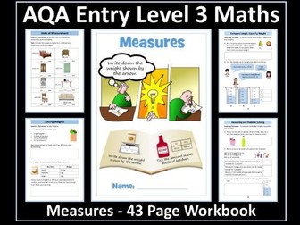 Measure - AQA Entry Level 3 Maths Workbook