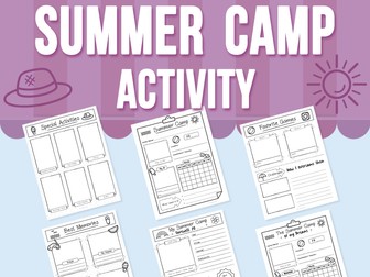 Summer Camp Activity