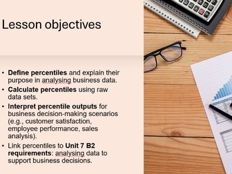 Percentiles in Business