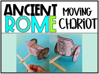 Ancient Rome Chariot Craft Hands-on Roman History Activity
