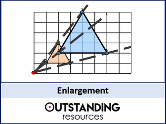 Enlargement (Positive and Negative Scale Factors)