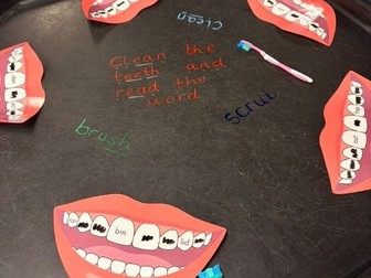 CVC teeth brushing reading