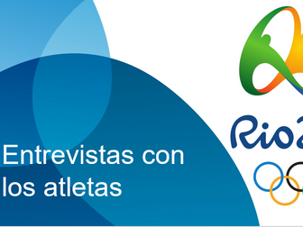 Entrevistas con los atletas olímpicos (Interviews with Olympic Athletes)