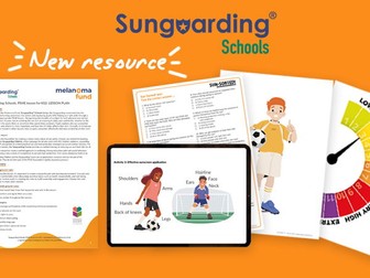 Sunguarding® Schools sun safety lesson KS2