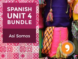 Spanish Unit 4 Bundle: Así Somos - The Way We Are