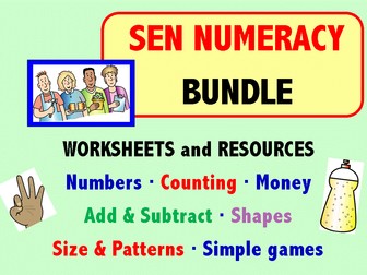 SEN Numeracy bundle