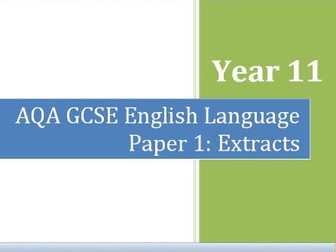 AQA Paper 1 Extracts Booklet with mock Q.1-4