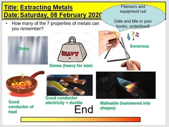 GCSE - Extracting Metals