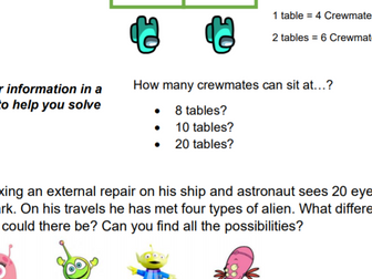 Among Us, Alien Maths Problems