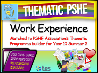 Thematic PSHE - Work Experience