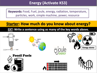 Energy (Activate KS3)