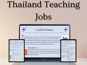 Websites & Agencies to Teach in Thailand