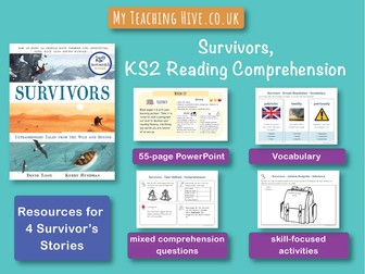KS2 - Survivors - Whole Class Guided Reading - age 9+