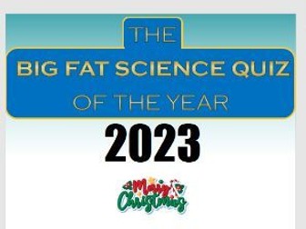 Big Fat Science Quiz of the Year 2023