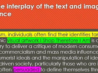 Barbara Kruger BOW  and Paper One Intro