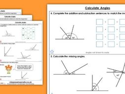 Year 6 angles sats questions picture