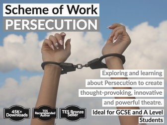 Persecution - Drama  - Scheme of Work
