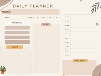 Daily Planner - General