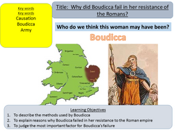 Year 7: Why did Boudicca's revolt fail? (Lesson 5)