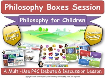 Citizenship "What does it mean to be a good citizen?" [Philosophy Boxes] KS1-3 (P4C) PSHE SMSC Tutor