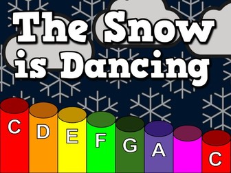 The Snow is Dancing [Debussy] - Boomwhacker Video and Sheet Music