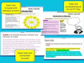 GCSE Sociology AQA SOW (Intro to Sociology)