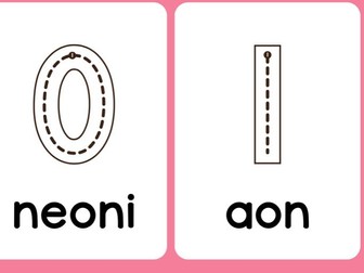 Tracing numbers in Scottish Gaelic