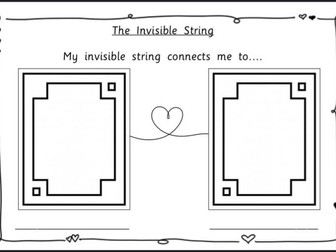 The Invisible String Early Years task