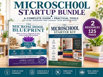 Microschool Startup Bundle | Blueprint, Checklists & Templates