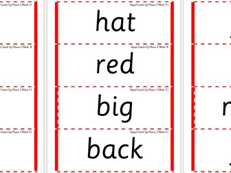 Rapid Catch Up Phase 2 Week 3 (supports Little Wandle)