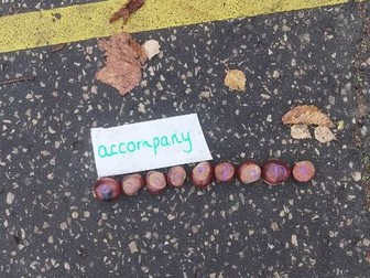 Outdoor Spelling Activities KS1 KS2