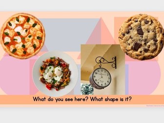 EYFS Maths: Recognising 2D Shapes (Interactive Lesson & Shape Hunt)