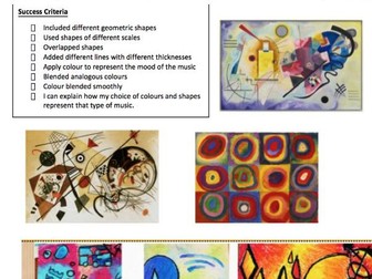 Independent Learning: Art - Wassily, Hundertwasser, Pop art
