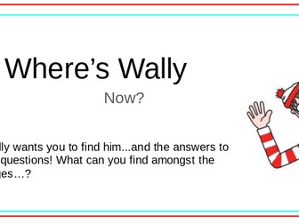 Where's Wally Reading Comprehension