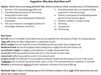 Augustine: Why does God allow evil?