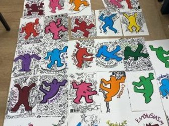 Keith Haring KS2/3 Art