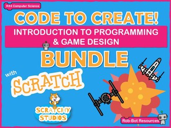 Code to Create: Introduction to Programming & Game Design Bundle