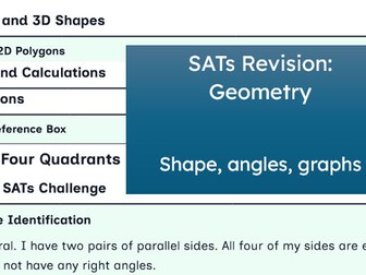 SATs Revision: Geometry