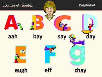 KS3 Name and French Alphabet