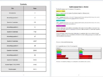 AQA English Language  Paper 1 Walk-Thru