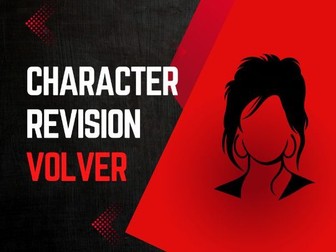 Characters in Volver - Los Personajes de Volver