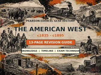 Edexcel GCSE History: The American West c1835–c1895 | Complete Revision Guide