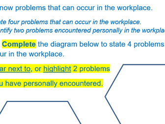 Solving problems at work: Full workbook, level 1