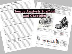 Source Analysis Scaffold and Checklist | Teaching Resources