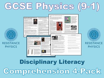 Disciplinary Literacy for Science 4-Pack