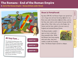 Under Threat - Interactive Teaching Book - Roman Britain KS2