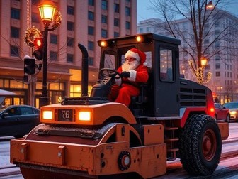 A Steamroller for Christmas Readers' Theatre Unit -Questions & Rubrics