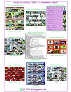 Modals of Ability 7 Game Plus 2 Worksheet Bundle